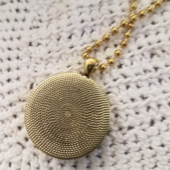 African Fabric Necklace - Picture 3 of 3